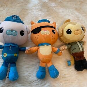Octonauts plushies bundle